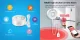 TUYA Wireless Water Leakage Alarm, Wi-Fi