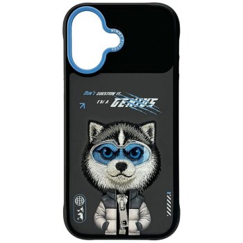 Nimmy Cool&Cute 2.0 Wolf Case for iPhone 17, Black
