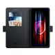 3mk Wallet Case for iPhone 16e - Black