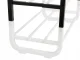 5-Tier Shoe Rack, White/Black