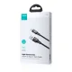 Joyroom Light-Speed S-A25 USB-A to USB-C Cable 100W 1.2m, Black