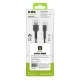Sbs USB-A to USB-C Cable 1.5m, Black
