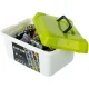 Set of 50 Die-Cast Pull-Back Toy Cars in Carrying Case 26603