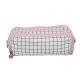 Triple Folding Pencil Case Maaleo 24514, Checkered