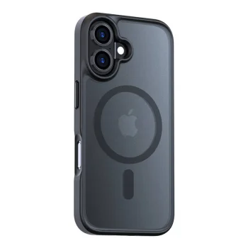 Torras Guardian Magnetic Series Case for iPhone 16 Plus, Black