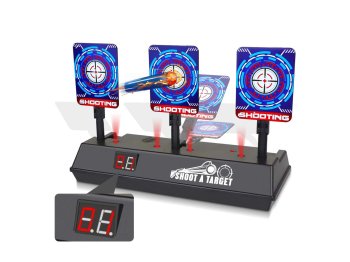 Electric Scoring Auto Reset Shooting Digital Target NERF