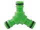 Garden Hose T-Connector 1/2\", Green