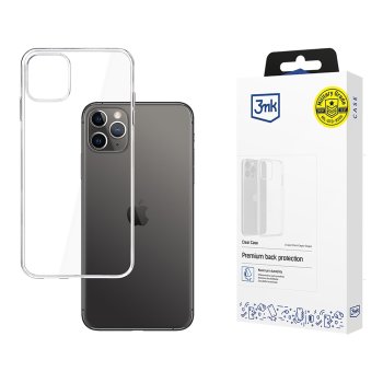 3mk Clear Phone Case Cover iPhone 11 Pro Max - transparent