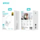 BWOO BW587 Wireless Over-Ear Headphones with ANC, White