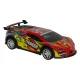 RC Sports Car with Remote Control and LED Lights, Red