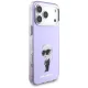 Karl Lagerfeld IML Aquarelle MagSafe Case for iPhone 17 Pro Max, Purple