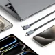 Tech-Protect UltraBoost Max USB-C 4.0 240W 8K 1.5m Cable, Gray