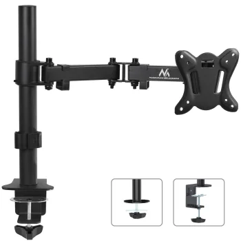 Maclean Desk Mount for LCD Monitor 13"-27" VESA 8kg Black