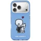Karl Lagerfeld Karl & Choupette MagSafe Case for iPhone 17 Pro, Blue
