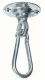 Ikonka Carabiner for Hammock and Swing Mounting, 200 kg, 8 x 3.5 cm