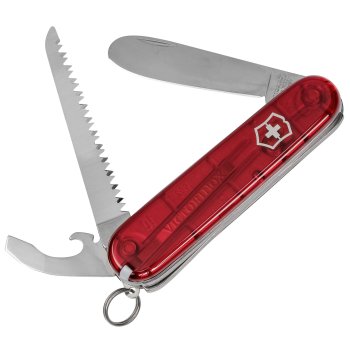 Victorinox My First Victorinox Pocket Knife, Red Transparent