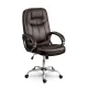 Sofotel Swivel Office Chair, Dark Brown