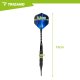 Trizand 00021629 Dart Set, 12 pcs + Accessories, Black