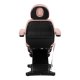Electric Cosmetic Chair Sillon Classic 3 Motors Pink And Black