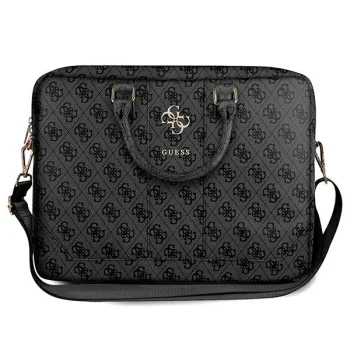 Guess 4G Big Logo 16" Laptop Bag Gray