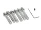 Maclean MC-706 Ceiling Mount Plate for TV Bracket, 50kg, Black
