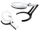 Foldable Desktop Magnifier with 10 LED Lights 1.8x 138mm & 5x 25mm