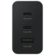 Samsung Trio 65W Wall Charger 2x USB-C 1x USB-A Black