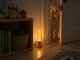 LED Night Light with Motion Sensor, USB-C, Warm Light, Brown