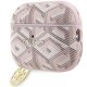 Чехол Guess для AirPods Pro 2 Gcube Classic Gold Logo W/Charm, розовый