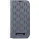 Karl Lagerfeld iPhone 14 Wallet Case Saffiano Mono, Silver