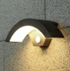 Outdoor LED Wall Lamp with Motion Sensor, 11.4W, Black