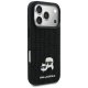 Karl Lagerfeld Rhinestones Karl&Choupette Pin Phone Case Cover iPhone 17 Pro - Black