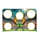 Movepro Training Football Goal with Target Mat 180x122 cm White