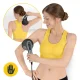Rankinis anticeliulitinis masažuoklis 4FIZJO Body Shaping, pilkas / juodas