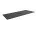 4Fizjo 1185 PU Rubber Yoga Mat 4 mm, Black
