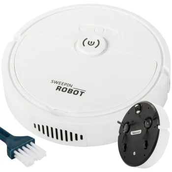 Cordless Robot Vacuum Cleaner, White