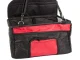 Car seat carrier for dogs and cats, foldable, blue or red