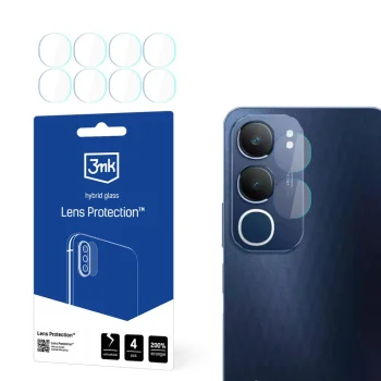 3mk Lens Protection Hybrid Glass Camera Lens Protector for Vivo Y19s