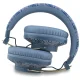 Guess ENC Metal 4G Logo Over-Ear Headphones - Blue