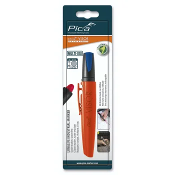 Pica VISOR Permanent Industrial Marker, 10 mm, Blue