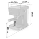 Berdsen BD-771 Espresso Machine, 20 Bar, Black