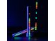 USB RGB LED Light Bar with Sound Reaction, 18 Modes, Black