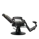Gabbiano President Old Leather Barber Chair, Green