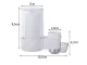 Tap Water Filter, Kitchen Set, White