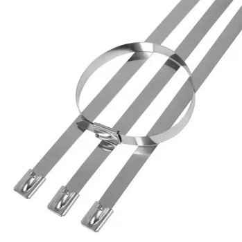 Stainless Steel Cable Ties 150x4.6mm, 100 Pack