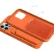 Silicone Case with Card Slot for Samsung Galaxy A42 5G, Black