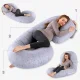 Nicekids C-Shape Pregnancy and Nursing Pillow, 130x70 cm