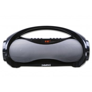 Portable Bluetooth Speaker Rebeltec SoundBOX 320 with FM Radio, 16W RMS, black