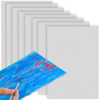 Maaleo Primed Canvas Panels, 30x40 cm, 8 Pcs