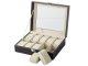Watch Casket Organizer Box, 10 Compartments